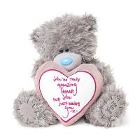 9" You're Amazing Verse Padded Heart Me to You Bear Extra Image 2 Preview